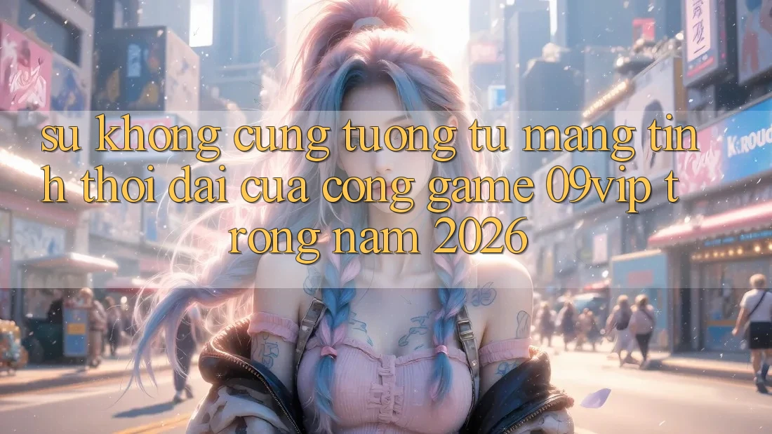 Sự Không cũng tương tự Mang Tính Thời Đại Của Cổng Game 09vip Trong Năm 2026
