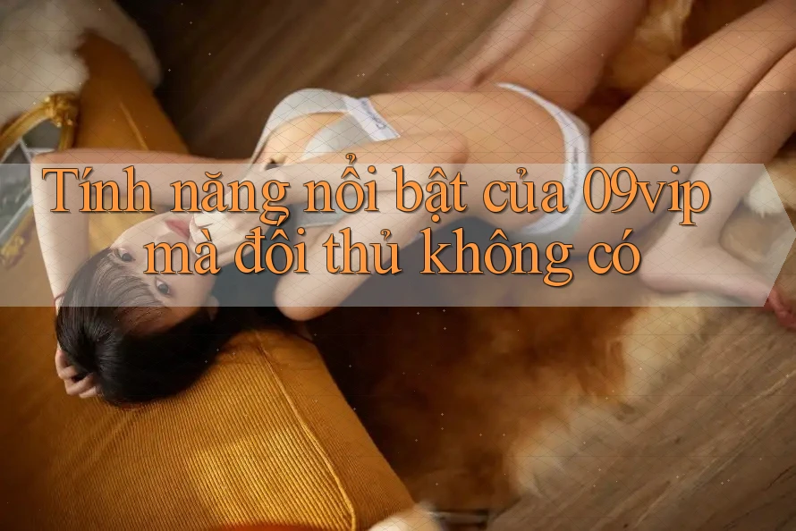 Tính năng nổi bật của 09vip mà đối thủ không có