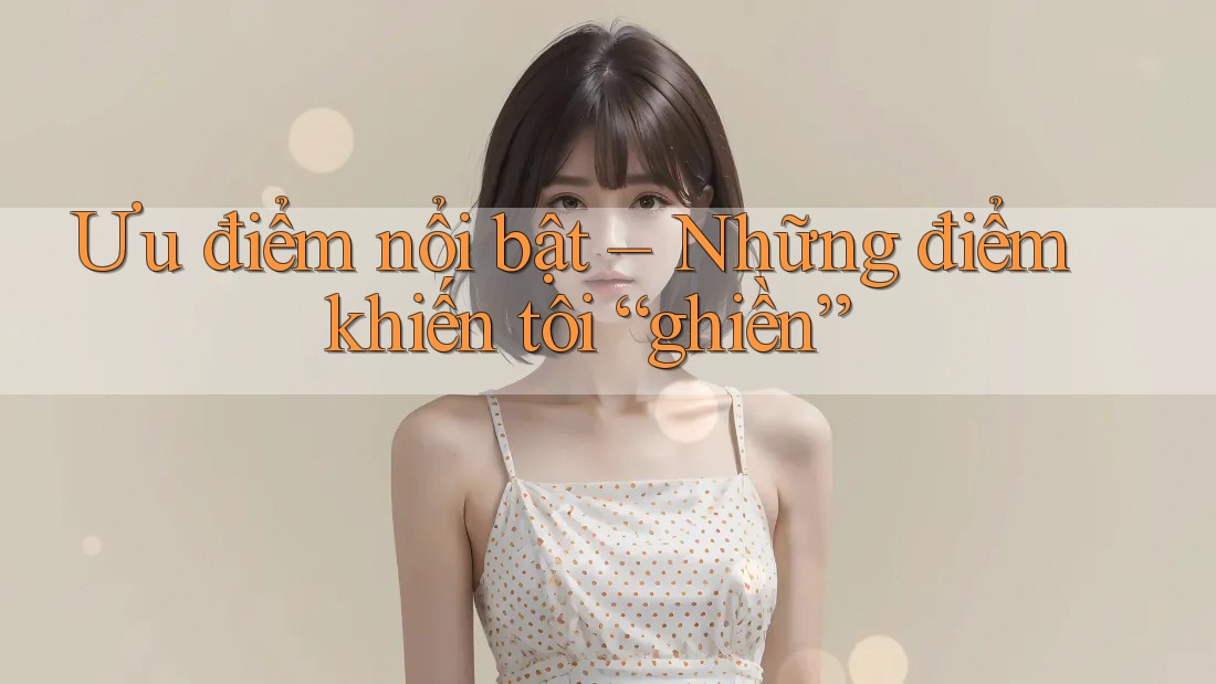Ưu điểm nổi bật – Những điểm khiến tôi “ghiền” Ưu điểm nổi bật – Những điểm khiến tôi “ghiền”