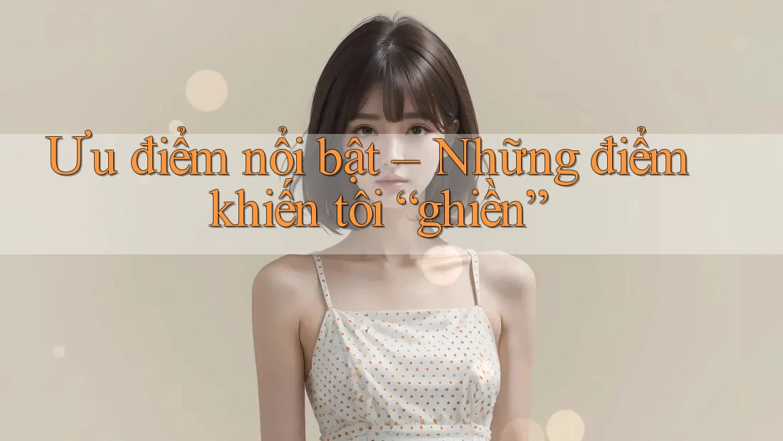 Ưu điểm nổi bật – Những điểm khiến tôi “ghiền”
